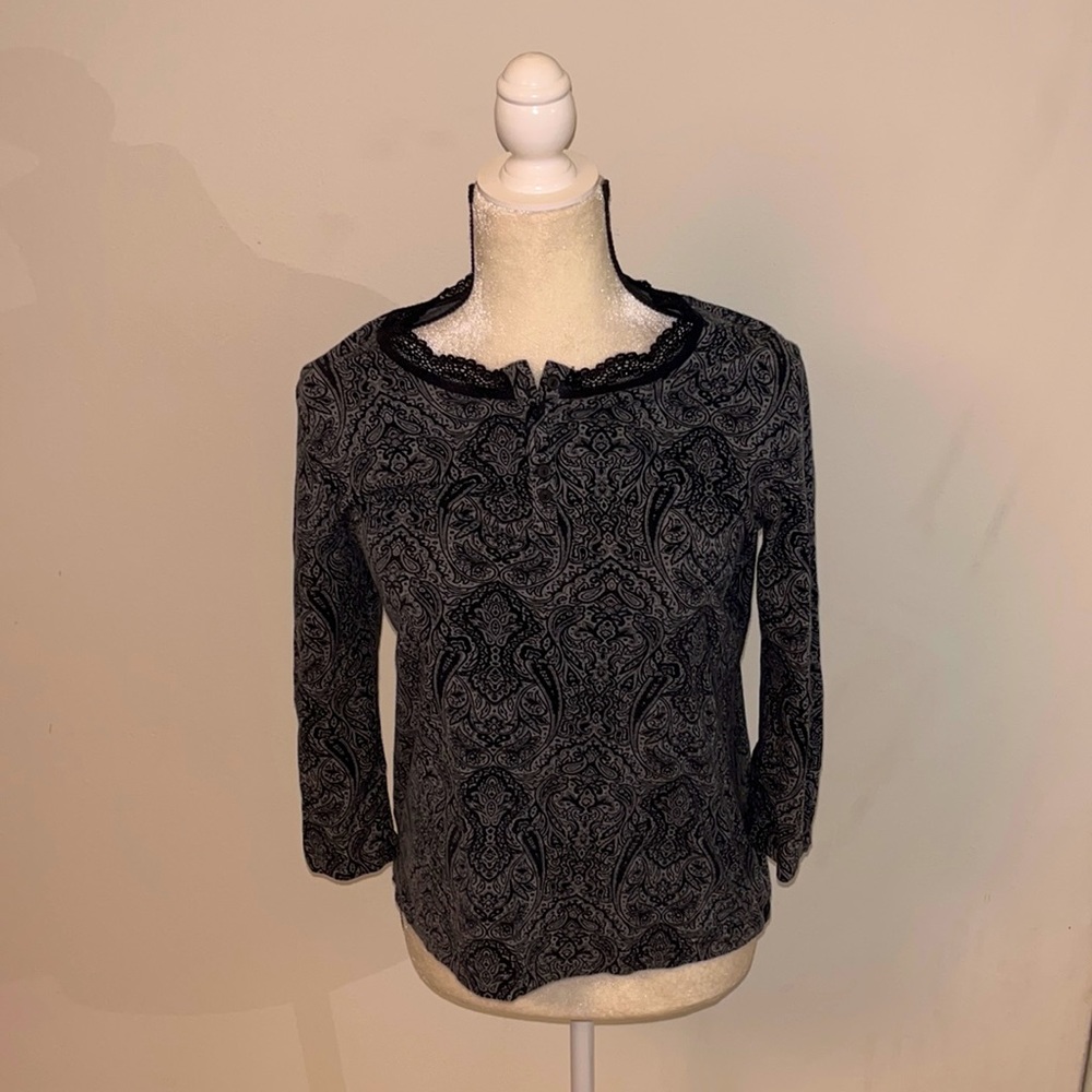 💎💃 Jones New York Signature Womens Top ❤️🥰